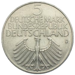 5 D-Mark Germanisches Nationalmuseum Nürnberg