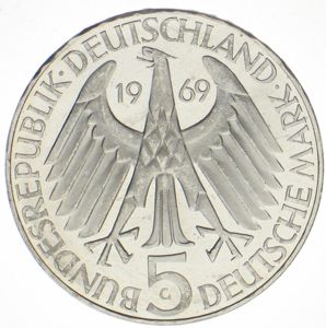 5 DM Theodor Fontane 1969