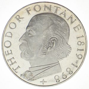 5 DM Theodor Fontane