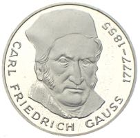 5 DM Carl Friedrich Gauss