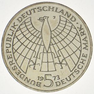 5 DM Nikolaus Kopernikus 1973