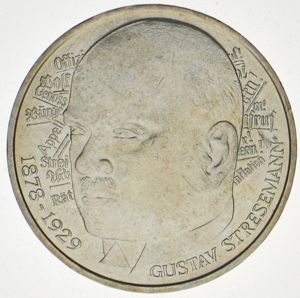 5 DM Gustav Stresemann