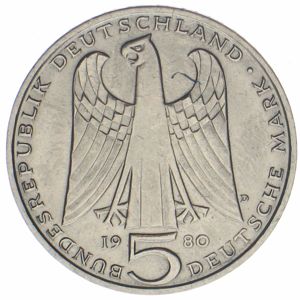 5 DM Walther von der Vogelweide 1980