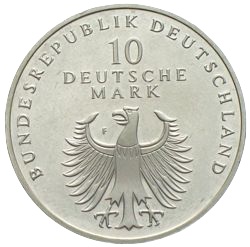 10 Mark 50 Jahre deutsche Mark 1998