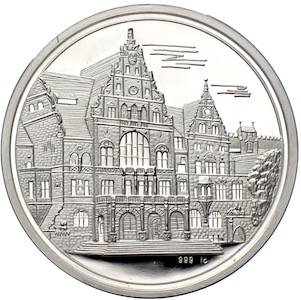 775 Jahre Bielefeld Silber-Medaille 
