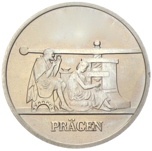 Münzprägung DDR Medaille 1983