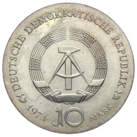 DDR Gedenkmünze 10 Mark Dürer revers