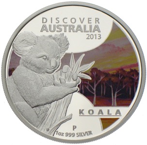 Discover Australia Silberunze Koala