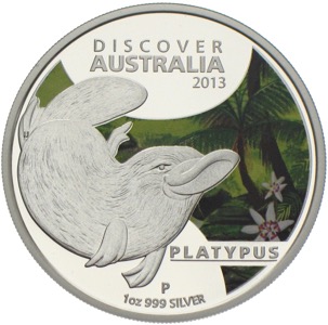 Discover Australia Silberunze Platypus