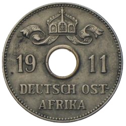 Deutsch Ostafrika 10 Heller