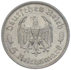 5 Reichsmark Schiller Friedrich