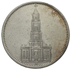 5 Reichsmark Garnisonskirche Potsdam