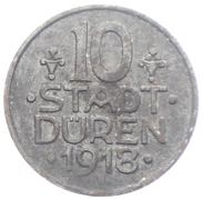 10 Pfennig Notgeld Düren