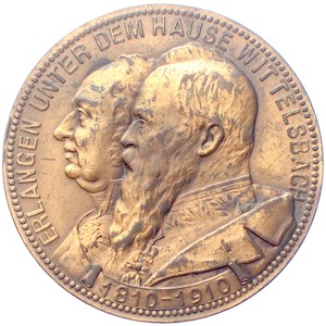 Erlangen Wittelsbach Medaille