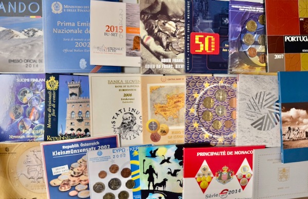 Euro KMS Kursmünzensätze Sammlung