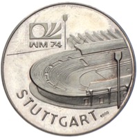 Fifa Fussball WM 1974 Arena Stuttgart