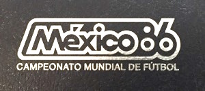 Silbermünzen Fußball WM 1986 in Mexiko