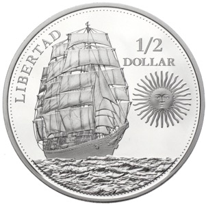 Geschichte der Seefahrt Silbermünzen