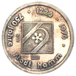 Hamm Silbermedaille 1976