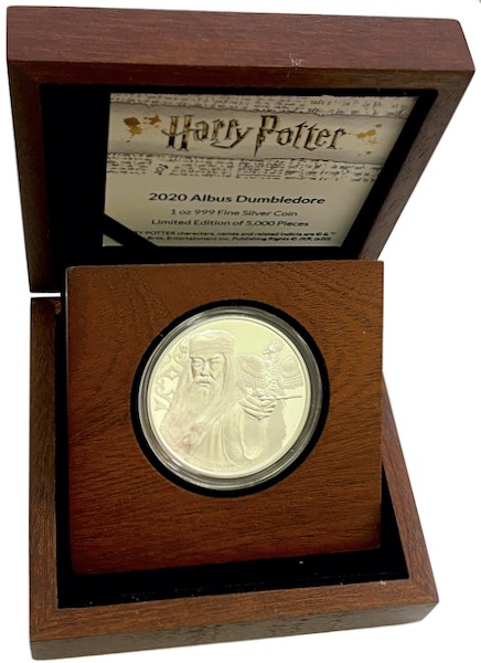 Harry Potter Münzen Niue HolzBox