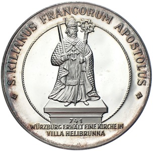 Heilbronn 741 Silbermedaille 1250 Jahre Stadtjubiläum