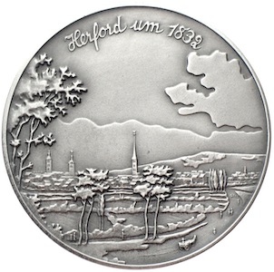 Herford Heinrich Funk Medaille Silber