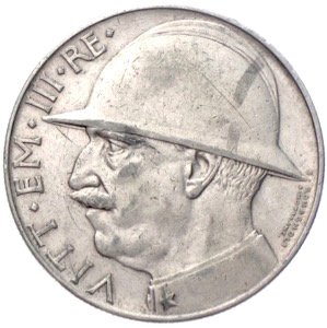 Italien 20 Lire Vittorio Emmanuele III. 1918