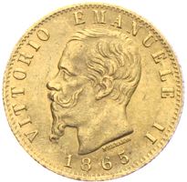 Italien 20 Lire Emanuele