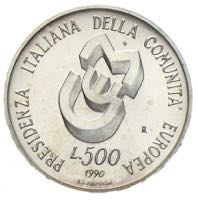 Italien 500 Lire 1990