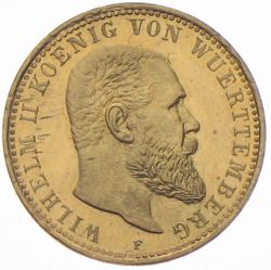 10 Mark Württemberg Wilhelm