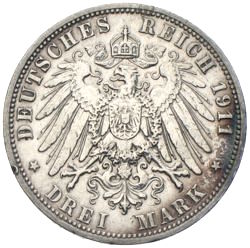 3 Mark Anhalt Friedrich 1911