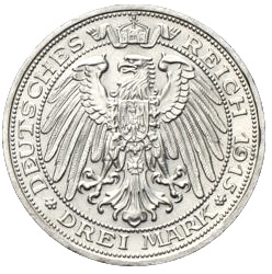 5 Mark Mecklenburg Schwerin Friedrich Franz