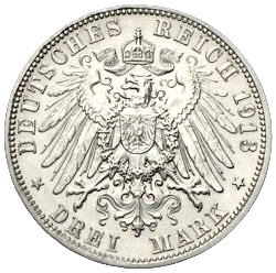 3 Mark Sachsen Meiningen