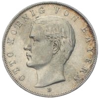 5 Reichsmark Bayern Otto