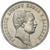3 Reichsmark Sachsen Friedrich August