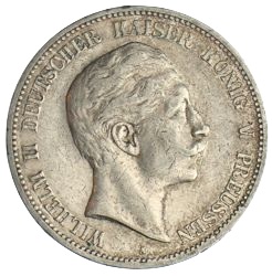 5 Reichsmark Preussen Wilhelm II