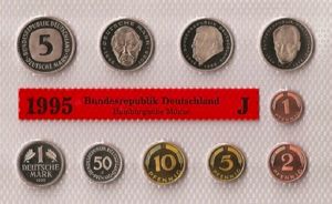 Kursmünzensatz BRD KMS 1995