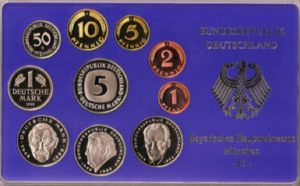 Kursmünzensatz 1995 KMS pp
