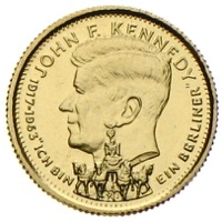 Liberia 20 Dollars Kennedy