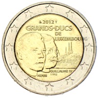 Luxemburg 2 Euro Grands Ducs