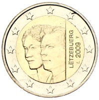 Luxemburg 2 Euro Großherzogin Charlotte