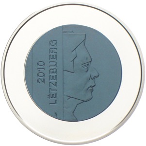 Luxemburg Letzebuerg 5 Euro Niob 2010 Chateau d'Esch sur Sure