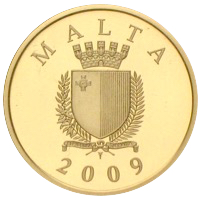 Malta 50 Euro Gold Castellania 2009