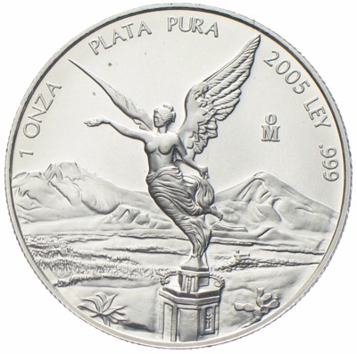 Mexiko Libertad Silber