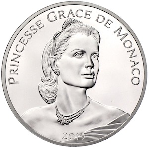 Monaco 10 Euro 2019 Grace Kelly