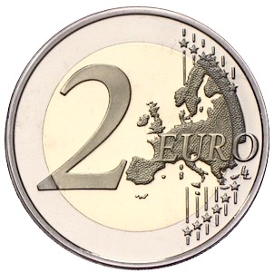 Monaco 2 Euro 2015 800 Jahre Schlossbau