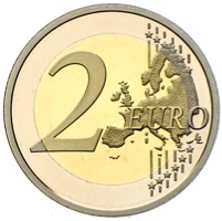 Monaco 2 Euro Lucien 2012