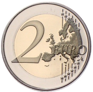 2 euro Monaco 2019 200 Jahre Thronbesteigung Fürst Honoré V.