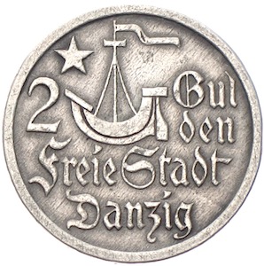 Danzig 2 Gulden 1923