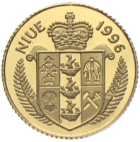 Die kleinsten Goldmünzen der Welt Niue
